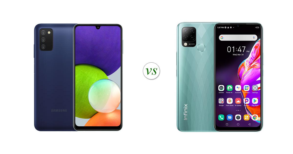 samsung a03s vs infinix hot 10s