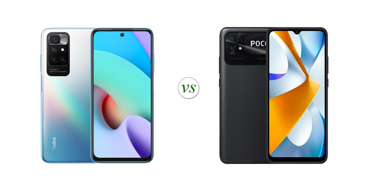 poco c40 vs redmi 10 2022