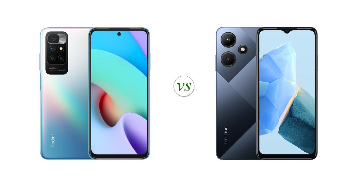 xiaomi redmi note 10 vs infinix hot 11s