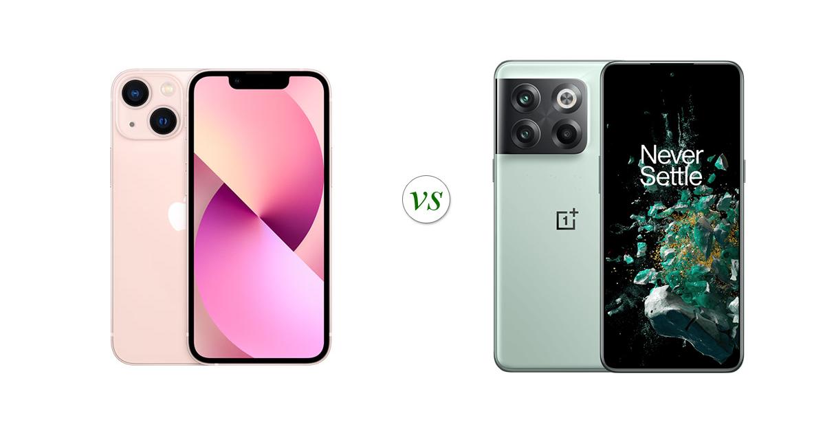 iphone 13 mini vs oneplus 8t