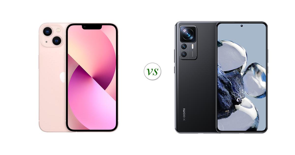 iphone 13 vs xiaomi 12t