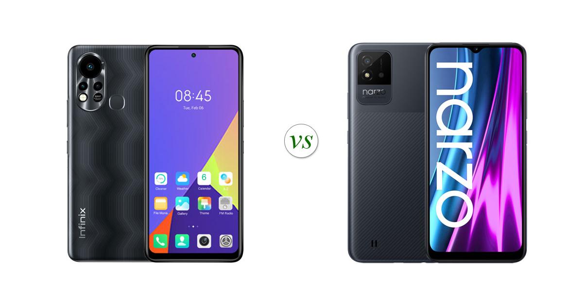 infinix hot 10s vs realme narzo 50i