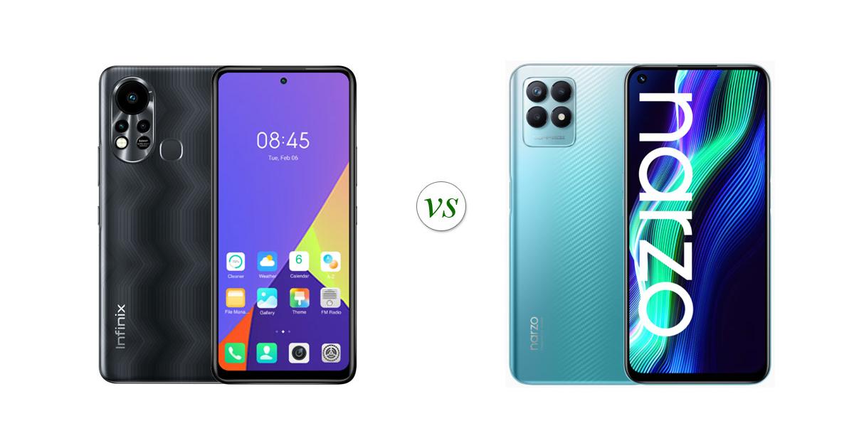 realme narzo 50 vs infinix hot 11s