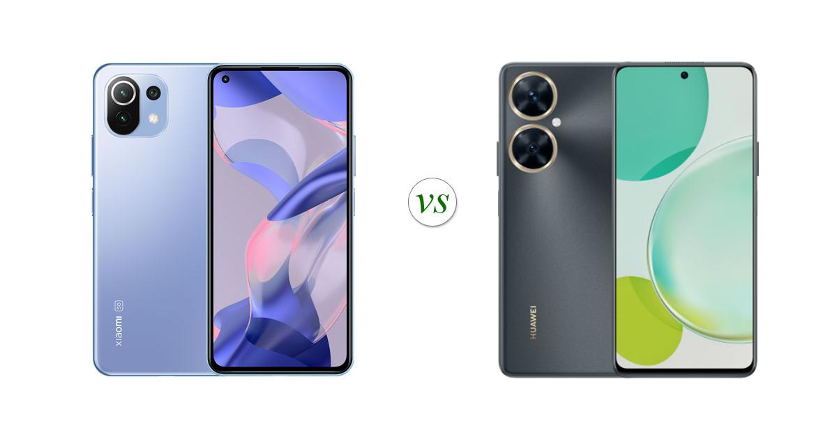 huawei nova 9 se vs mi 11 lite