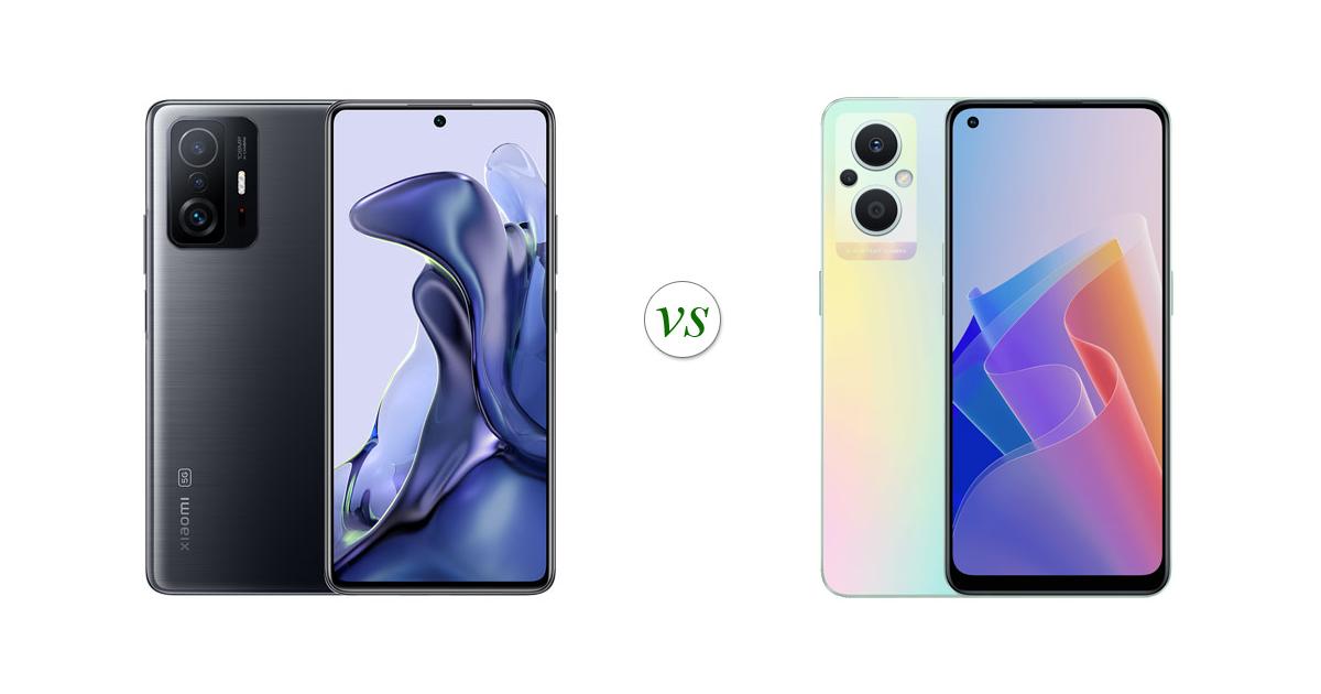 Xiaomi 11T vs OPPO Reno7 Z 5G: Side by Side Specs Comparison