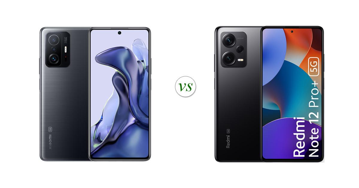 note 12 pro plus vs mi 11 t