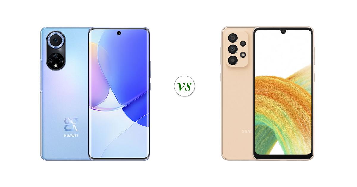 nova 9 se vs a33