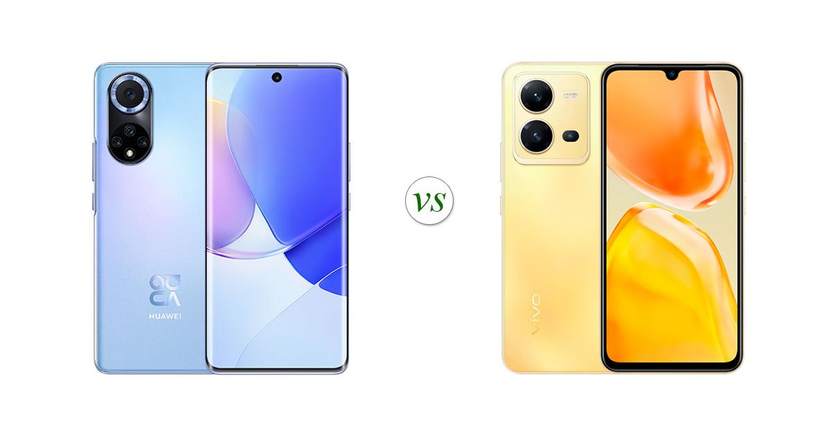 Huawei nova 9 vs vivo V25 5G: Side by Side Specs Comparison