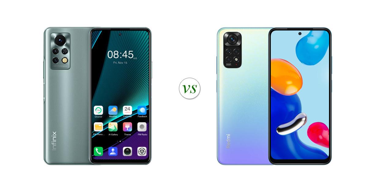 infinix hot 11s nfc vs redmi note 11