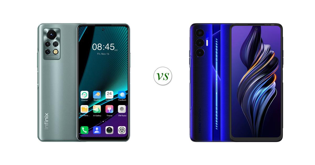 tecno pova 3 vs infinix note 11