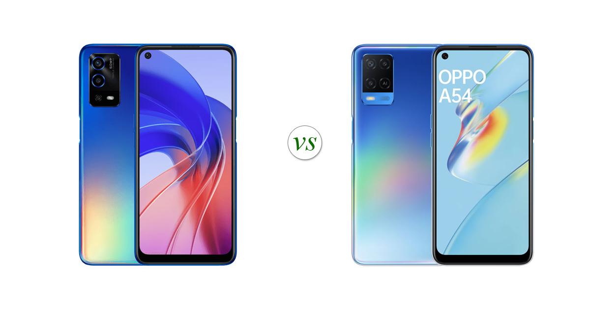 oppo a55 dan oppo a54