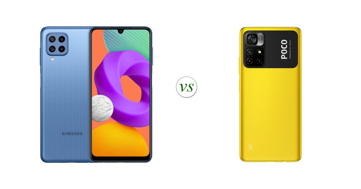 samsung m22 vs poco m4 pro