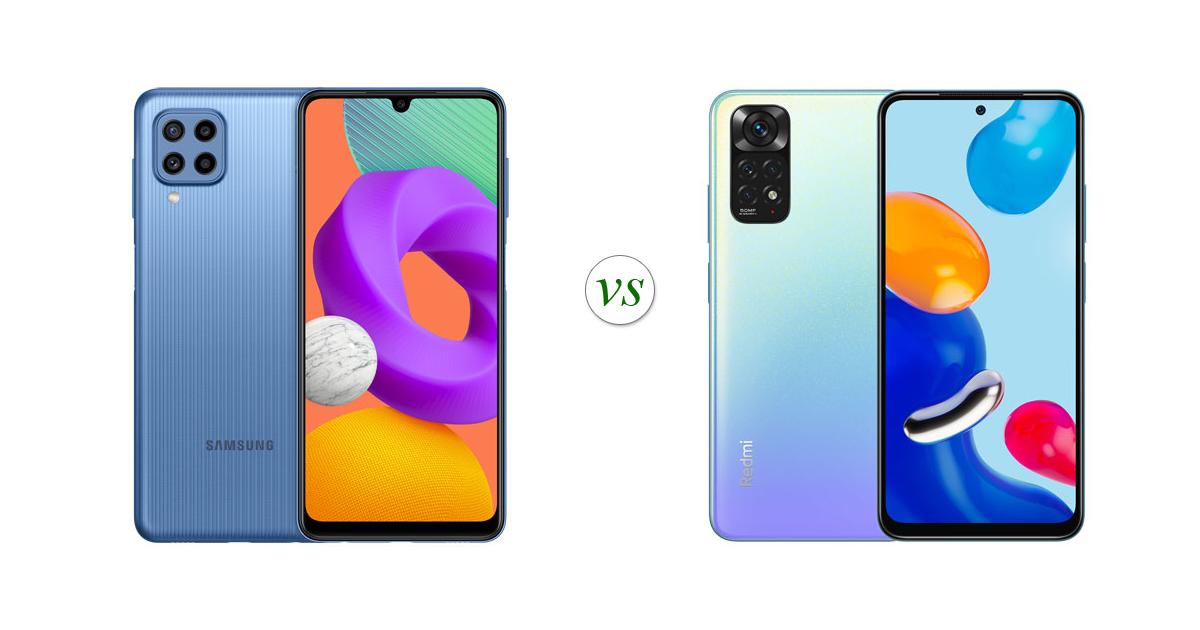 galaxy m22 vs redmi note 11