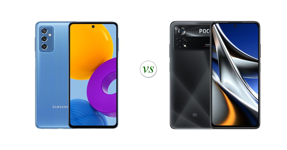 m52 vs poco x4 pro