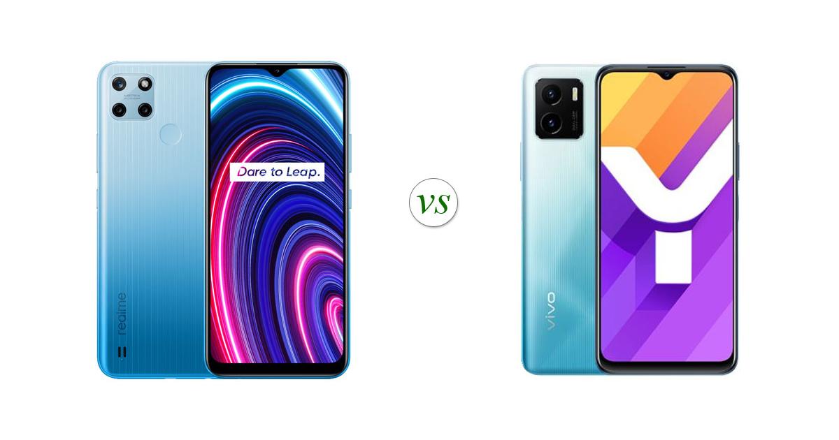 vivo y15s vs realme c21y