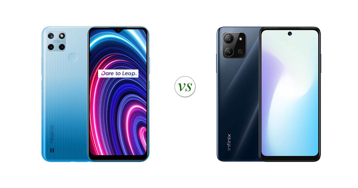 realme c25y vs infinix hot 11 play