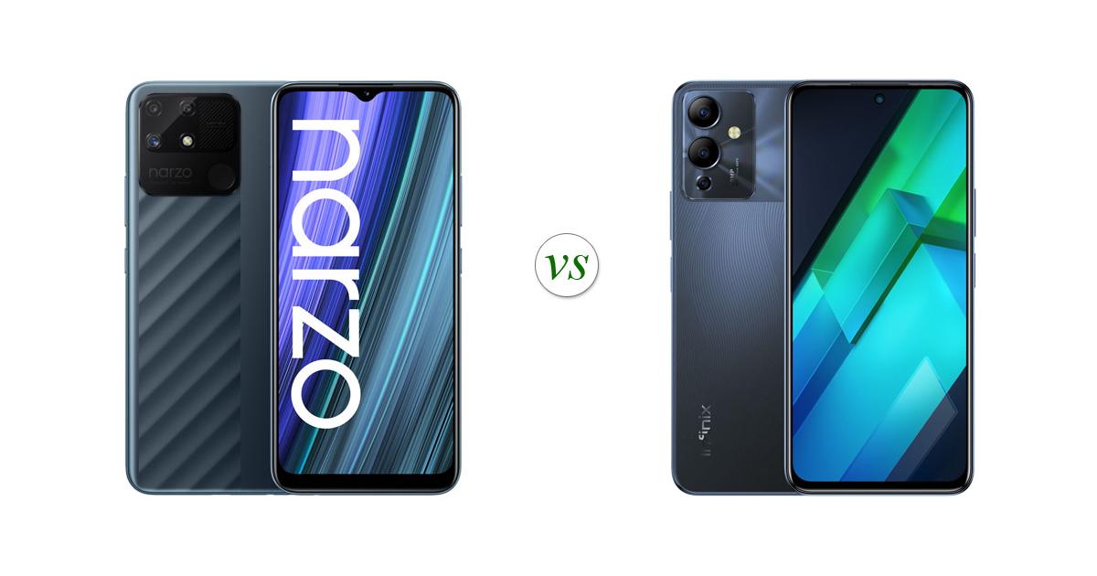 infinix note 12 vs narzo 50a