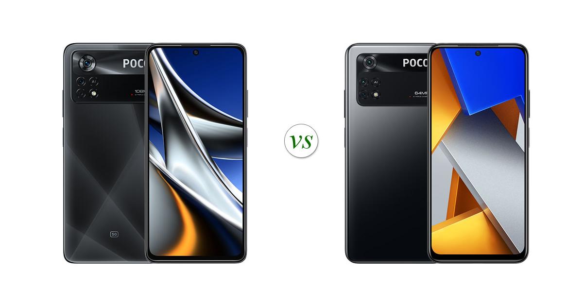 Poco X4 Pro 5g Vs Poco M4 Pro Side By Side Specs Comparison 5092