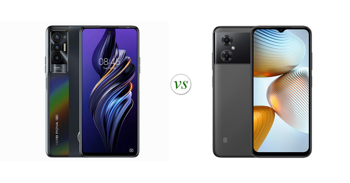 tecno pova 4 vs poco x6