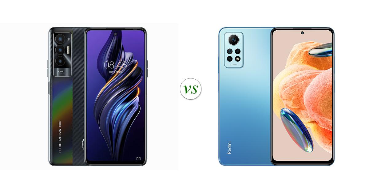 tecno pova 5 pro 5g vs redmi note 9 pro