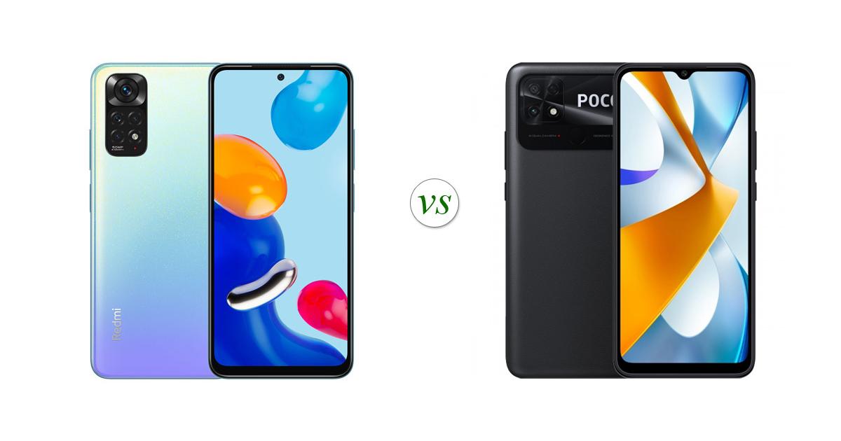 xiaomi poco c40 vs redmi note 11