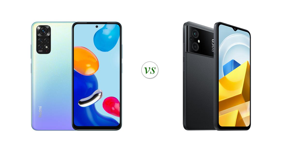 xiaomi redmi note 11 vs xiaomi poco m5