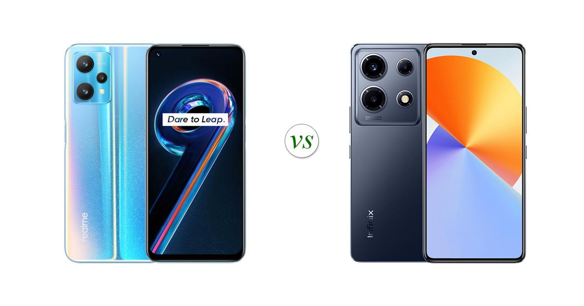 realme 9 pro vs infinix note 40