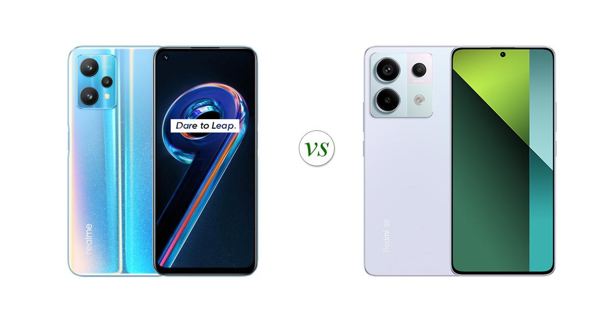 redmi note 13 pro vs realme 9 se