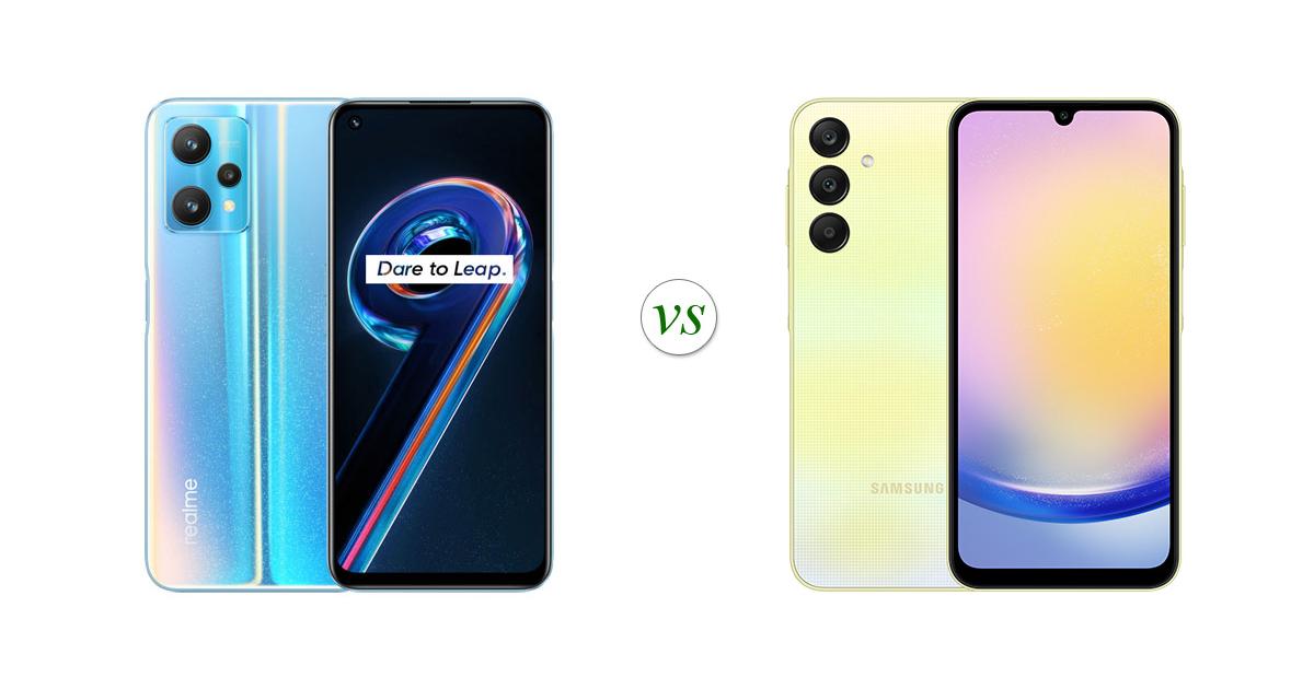 realme 9 pro 5g vs samsung a52s