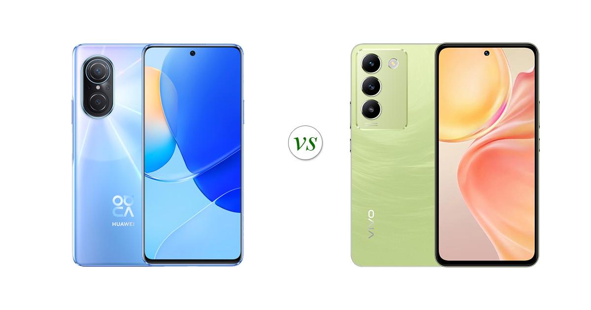 Huawei nova 9 SE vs vivo Y100: Side by Side Specs Comparison