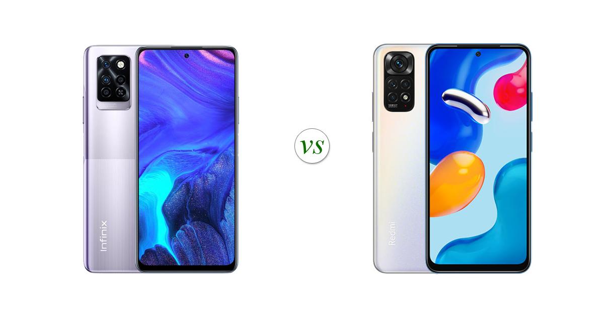 infinix 11s vs redmi note 10