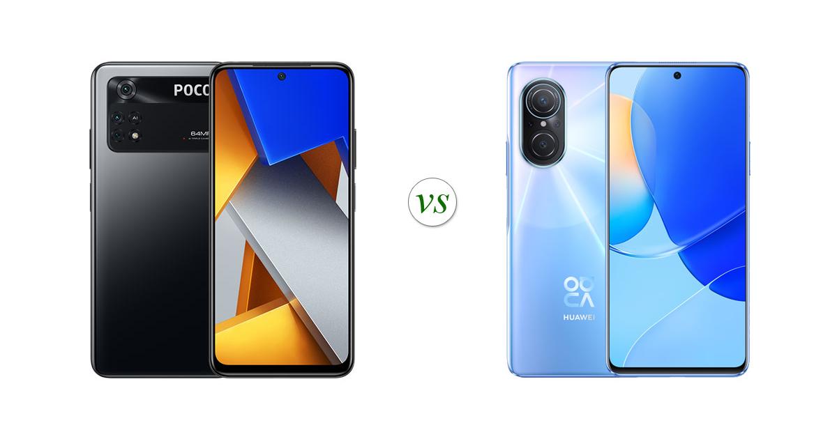 poco m4 pro vs huawei nova 9 se