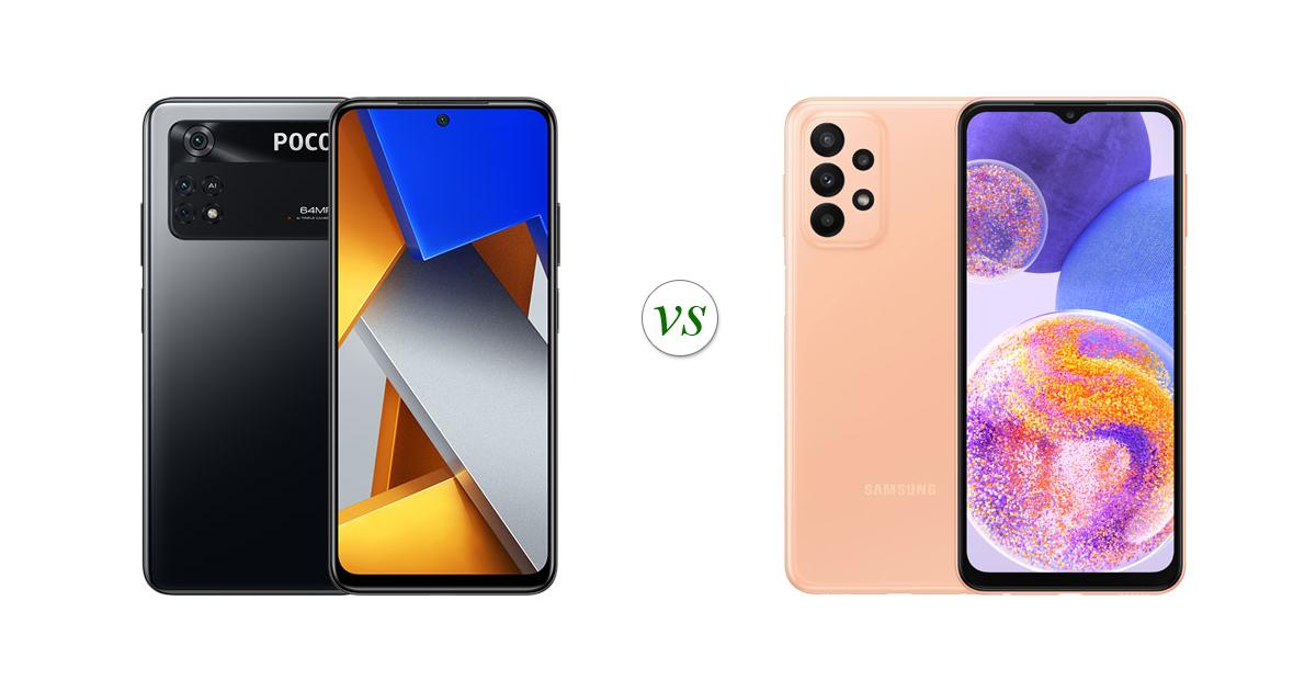 samsung galaxy a23 vs poco m4 pro