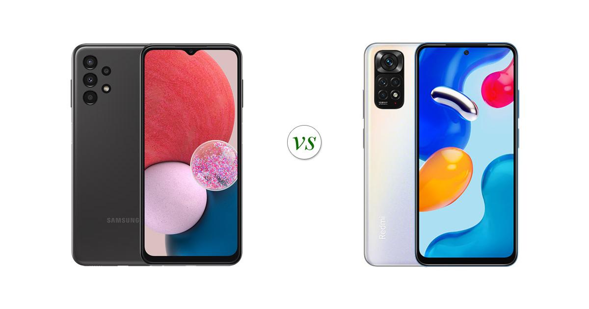 xiaomi redmi note 11s vs samsung a13