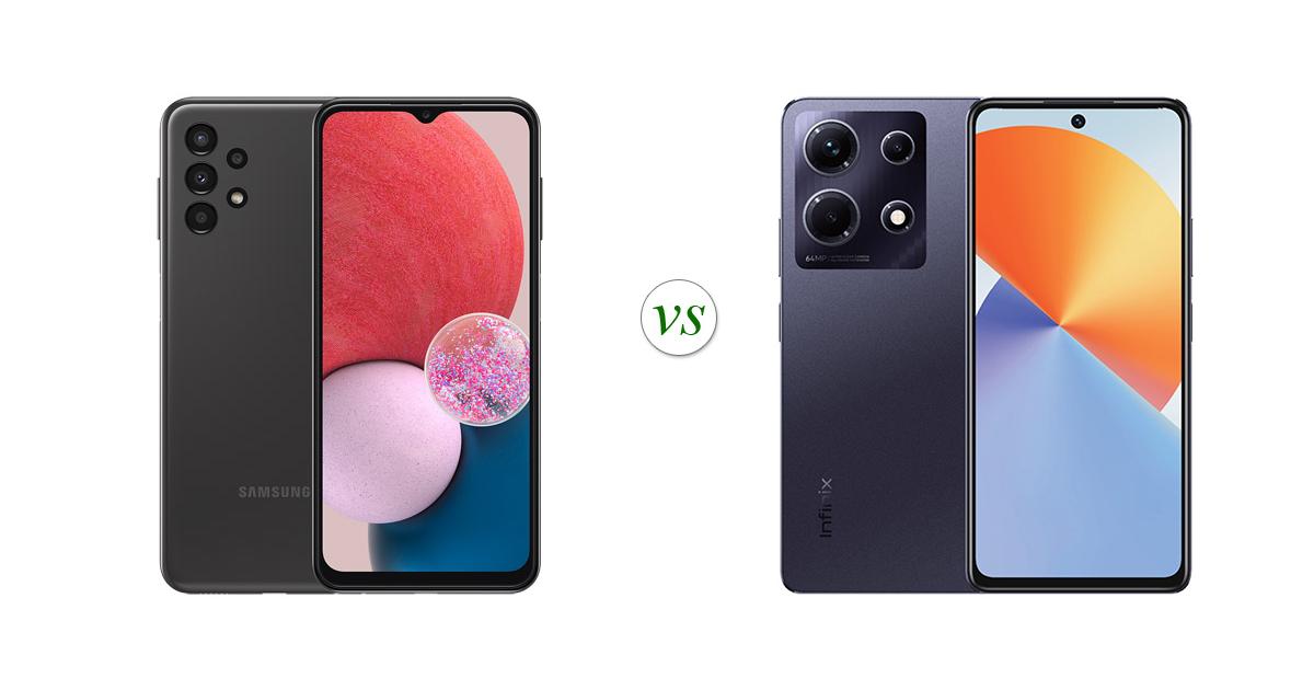 infinix hot 20 vs samsung a13