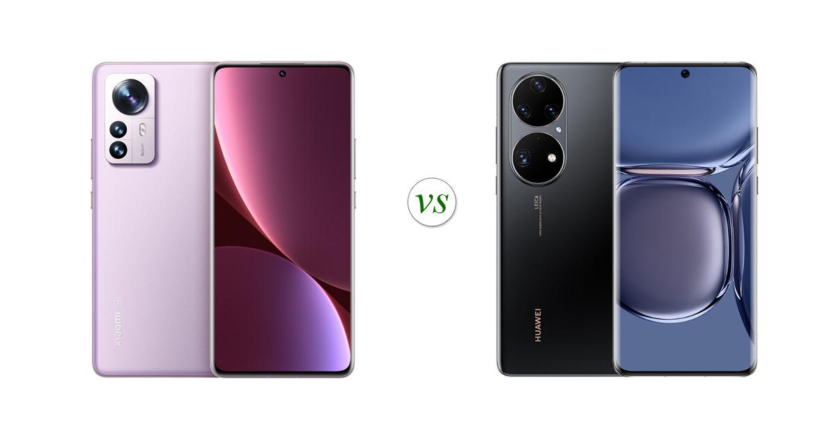 Xiaomi 12 Pro vs Huawei P50 Pro: Side by Side Specs Comparison