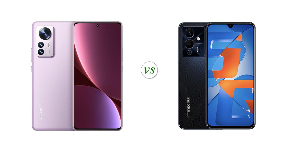 infinix note 40 pro vs xiaomi 12 lite