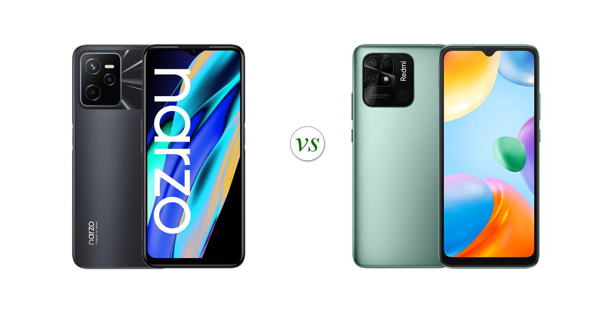 realme narzo 50a prime vs redmi 10