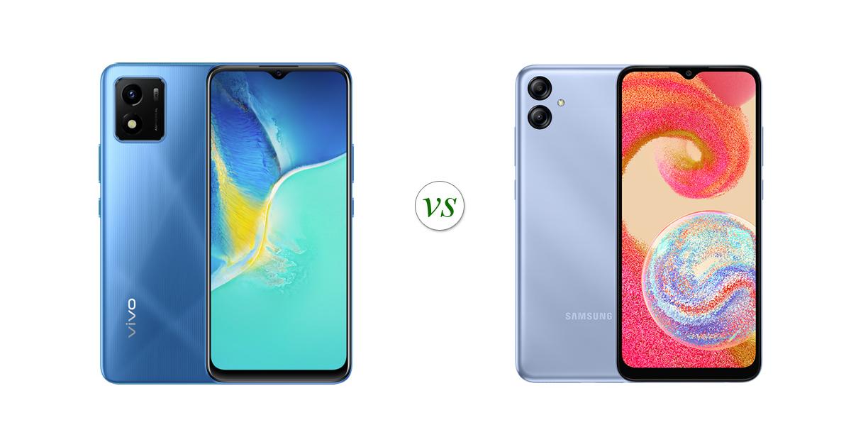 samsung a04e vs vivo y01