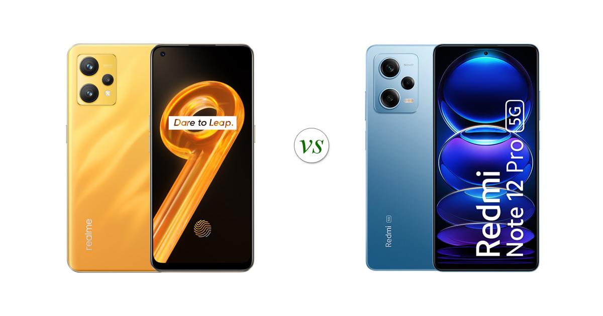 redmi note 12 pro 4g vs realme 9