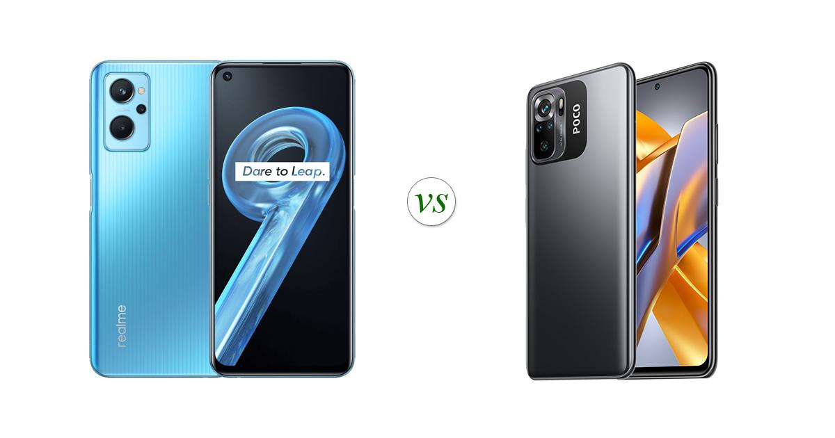 realme 9 vs poco m5s