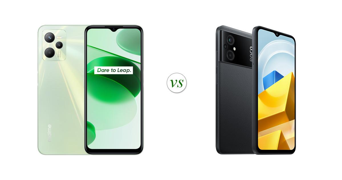 realme C35 vs POCO M5: Side by Side Specs Comparison