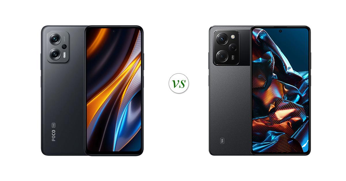 poco x5 pro vs poco x4 gt