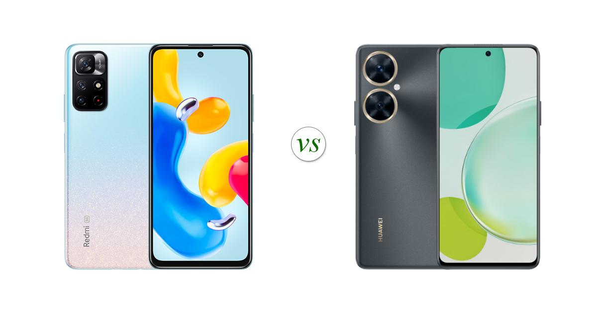 huawei nova y91 vs redmi note 11