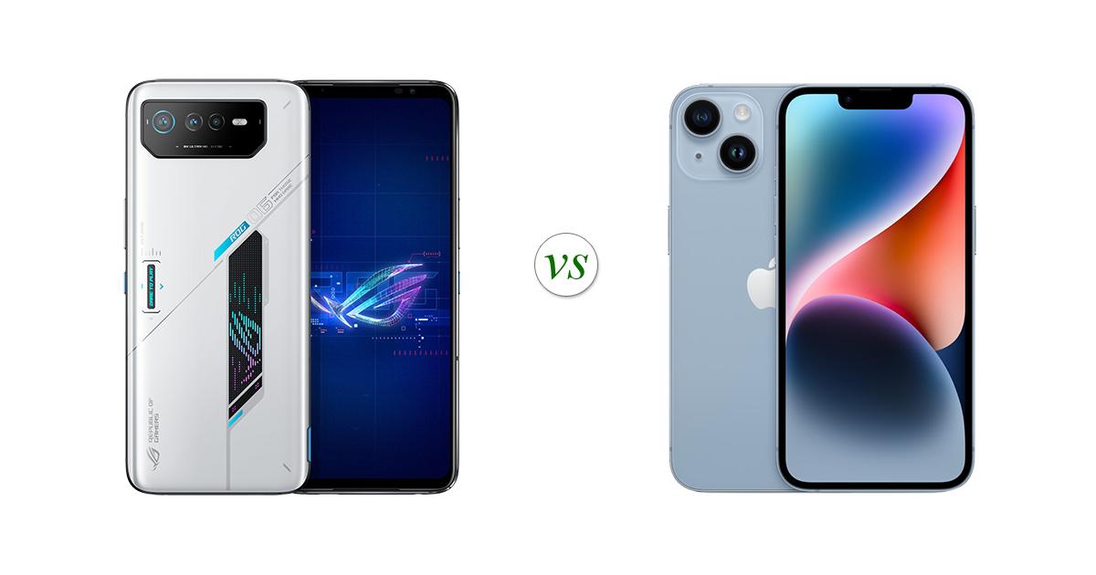 rog 5 vs iphone 14