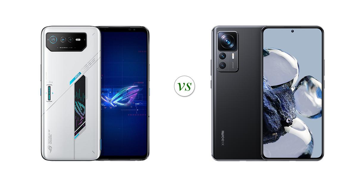 rog phone 6 pro vs xiaomi 12t pro