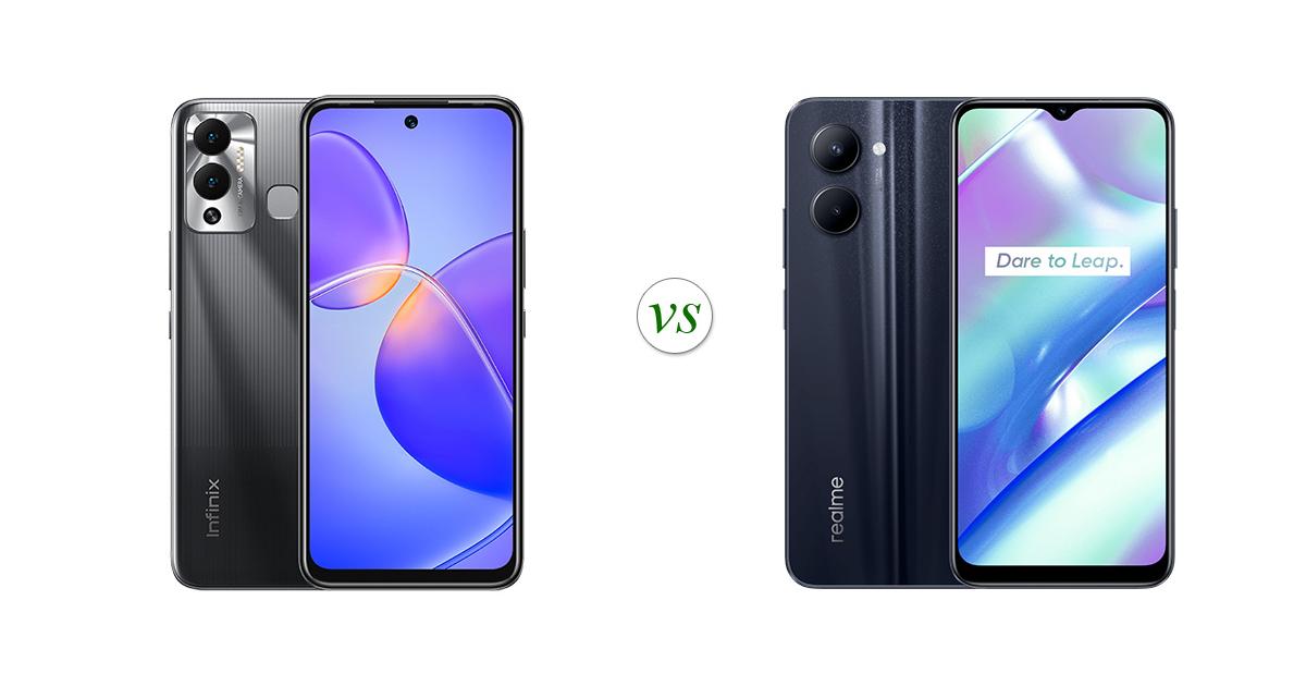 infinix hot 12 play vs realme c33