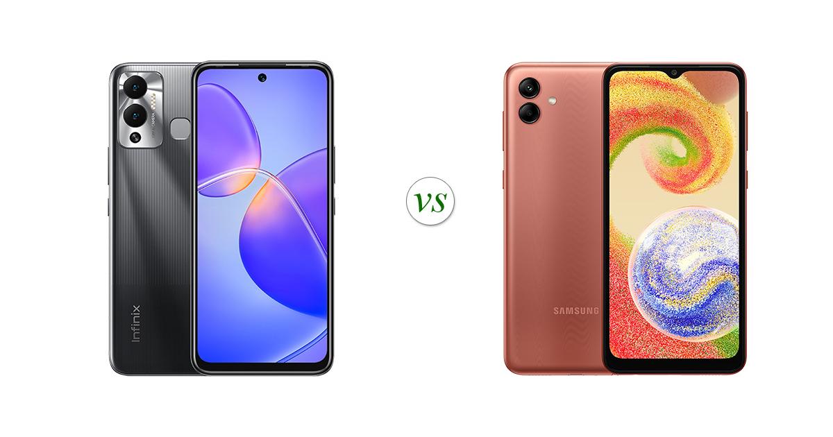 samsung a04 vs infinix hot 12 play