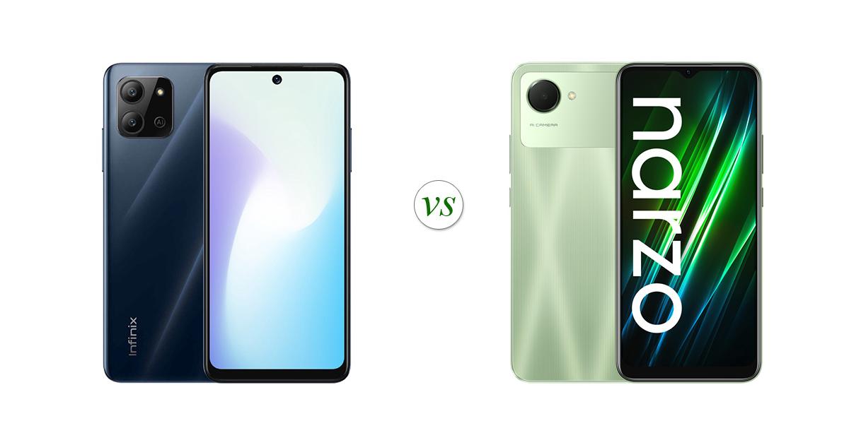 realme narzo 50i vs infinix hot 11 play