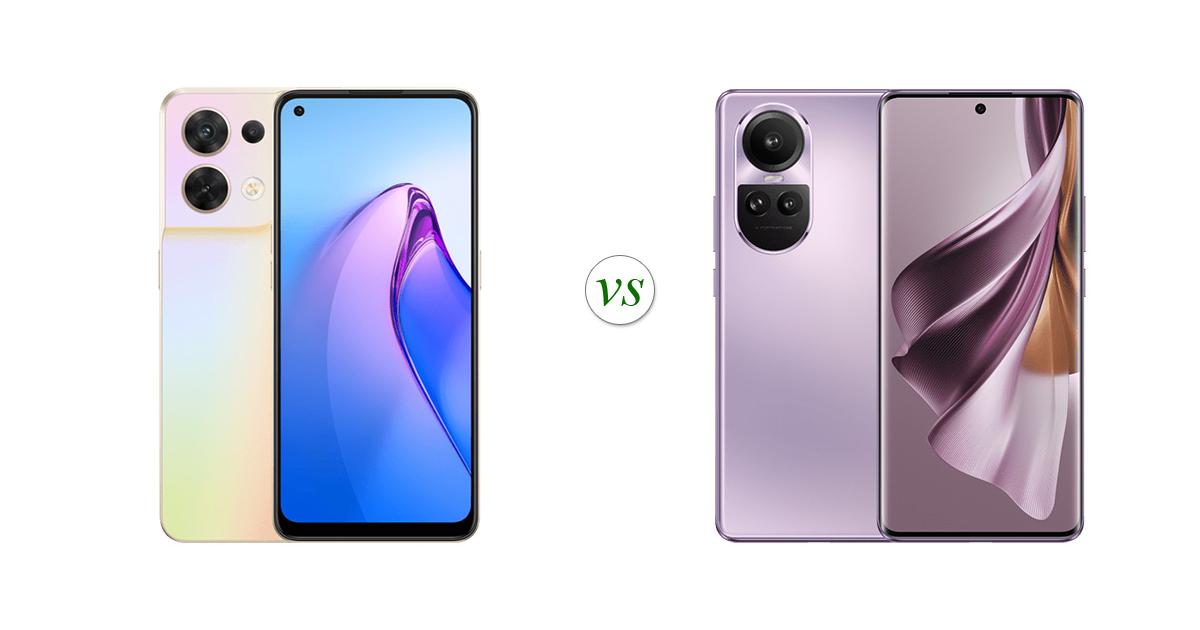 oppo reno 8 pro 5g vs oppo reno 10 pro 5g